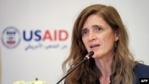 Kepala USAID Samantha Power
