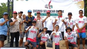 Atlet selancar Pangandaran
