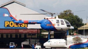 Helikopter Polairud Jatuh