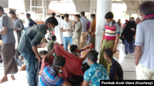 Pengungsi Rohingya Terdampar di Aceh