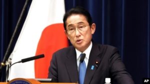 Perdana Menteri Jepang Fumio Kishida