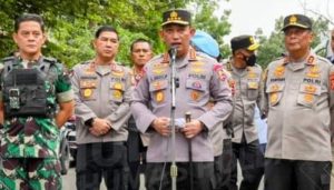 Kapolri Tinjau Polsek Astana Anyar