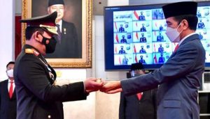 Presiden Jokowi Lantik Kapolri