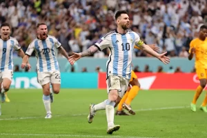 Lionel Messi Selebrasi