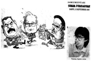 Karikatur Thomas Lionar