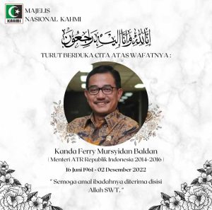 Ferry Mursyidan Baldan Meninggal Dunia