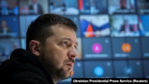 Presiden Ukraina Volodymyr Zelenskiy