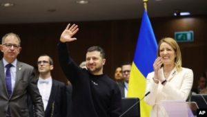 Presiden Ukraina Volodymyr Zelenskyy