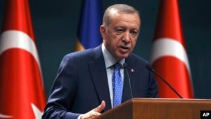 Presiden Turki Recep Tayyip Erdogan