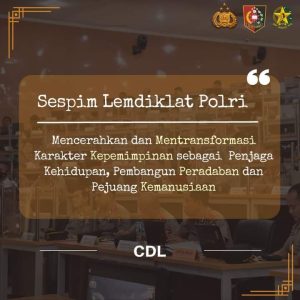 Sespim Lemdiklat Polri