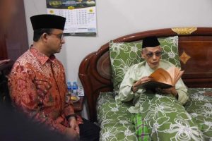 Anies Baswedan dan KH Ali Yafie