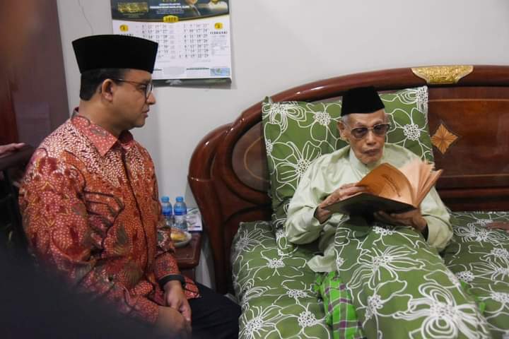 Anies Baswedan dan KH Ali Yafie