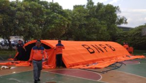 Tenda Pengungsi Depo Pertamina