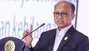 Sekretaris Jenderal Kementerian Ketenagakerjaan Anwar Sanusi