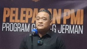 Kepala BP2MI, Benny Rhamdani saat berbicara dalam sebuah forum