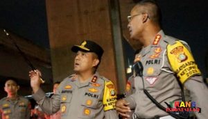 Kapolda Karyoto dan Dirlantas Latif Usman