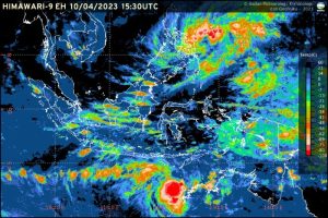 Potensi cuaca ekstrem gelombang tinggi di beberapa wilayah Indonesia