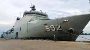 Kapal KRI mudik Lebaran