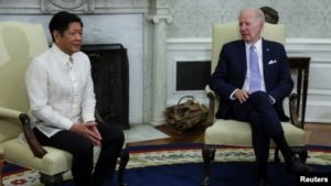 Presiden AS Joe Biden menerima Presiden Filipina Ferdinand Marcos Jr. di Gedung Putih, Washington DC