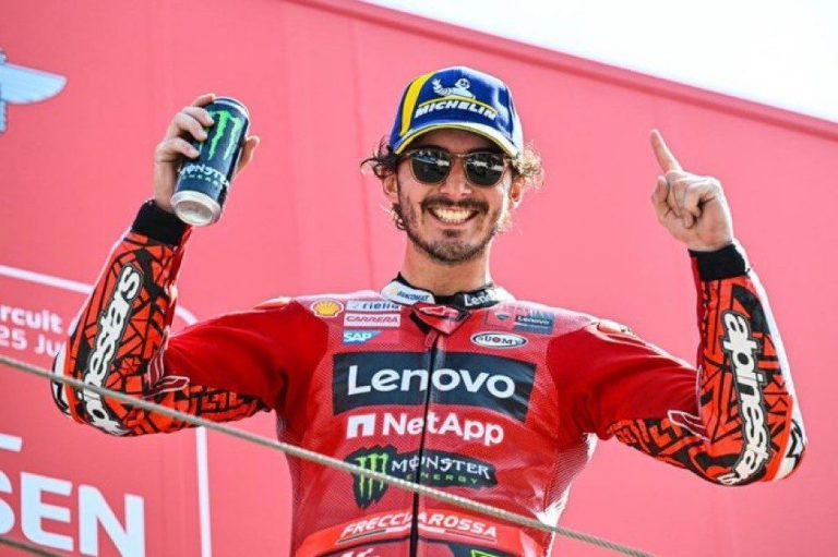 Pembalap Ducati Lenovo, Francesco Bagnaia