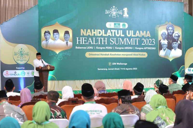 Ketua Umum Pengurus Besar Nahdlatul Ulama (PBNU) KH. Yahya Cholil Staquf