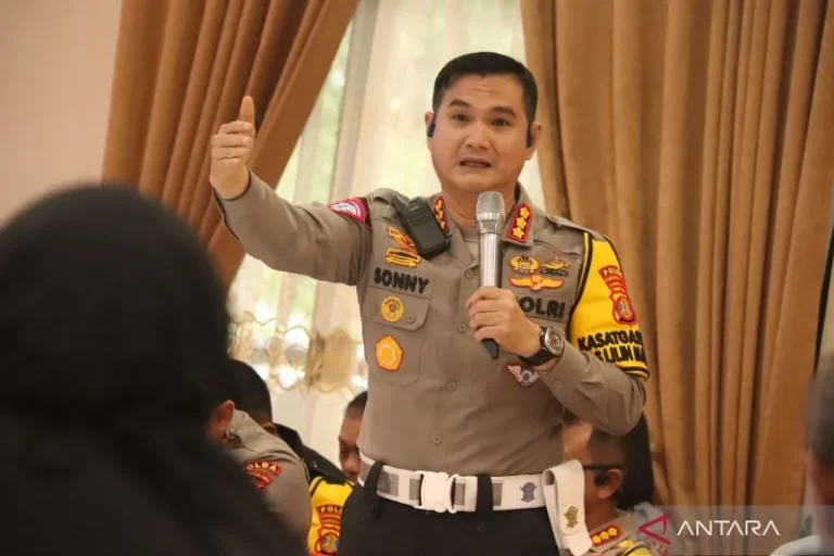 Direktur Lalu lintas Polda Kaltim Komisaris Besar Polisi Sonny Irawan.