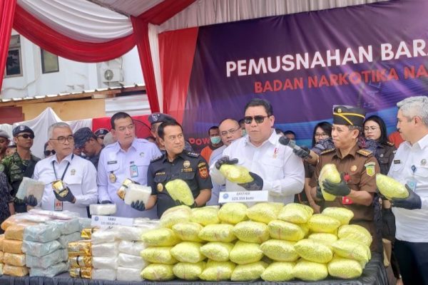 BNN Musnahkan Narkoba