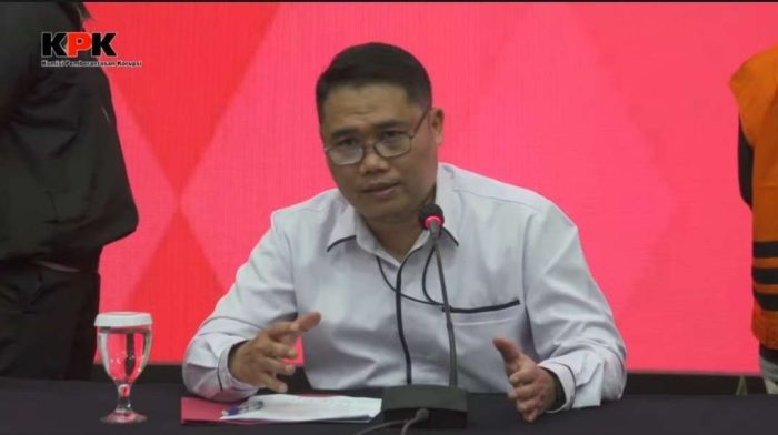 Plt Deputi Penindakan dan eksekusi KPK Asep Guntur Rahayu