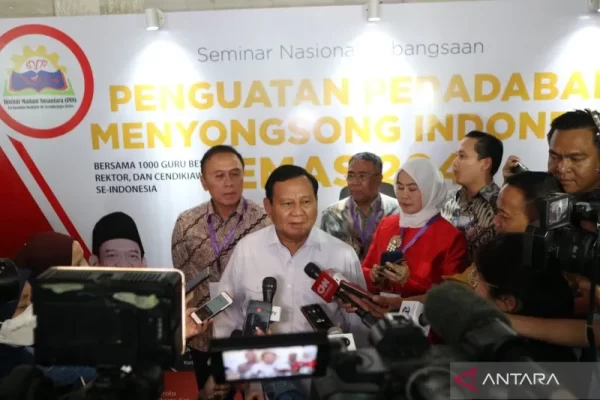Menhan Prabowo Subianto