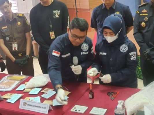 Bea Cukai Gagalkan Narkoba