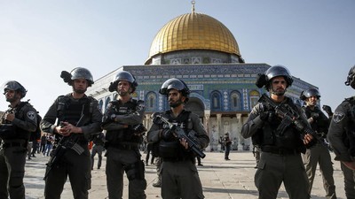 Israel tutup masjid Al Aqsa di tengah perang dengan Hamas