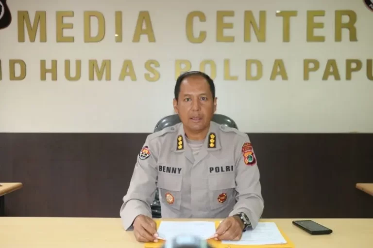 Kabid Humas Polda Papua Kombes Pol Ignatius Benny Adi Prabowo