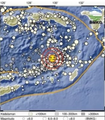 Gempa Tanibar Maluku