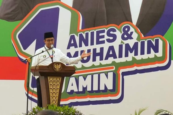 Calon presiden nomor urut 1 Anies Baswedan