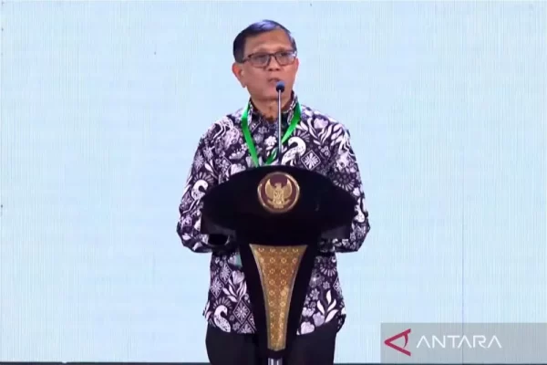 Ketua Umum Persatuan Wartawan Indonesia (PWI) Pusat Hendry Ch Bangun