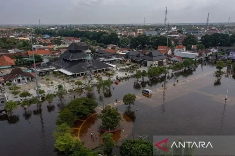 Alun-alun Demak Banjir