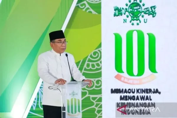 Ketua Umum Pengurus Besar Nahdlatul Ulama (PBNU) KH Yahya Cholil Staquf