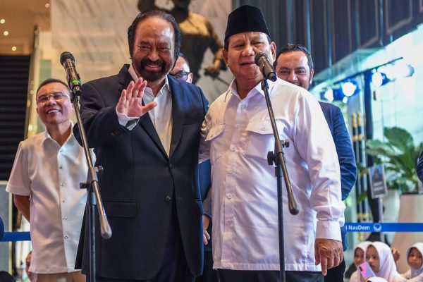 Prabowo Bertemu Surya Paloh
