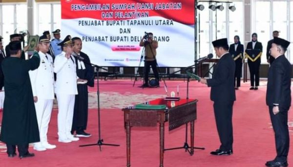 Pelantikan Penjabat Bupati