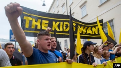 Demonstran Austria