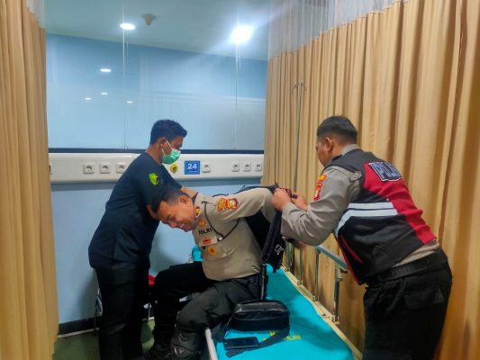 Kanit Turjawali di Bacok