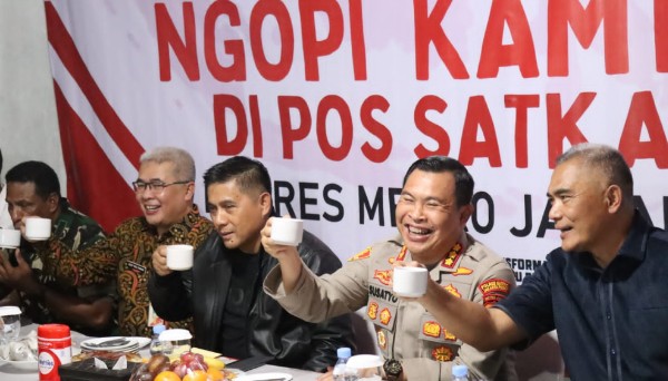 Kapolda Ngopi Kamtibmas