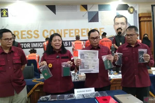Imigrasi Denpasar Tangkap Nigeria