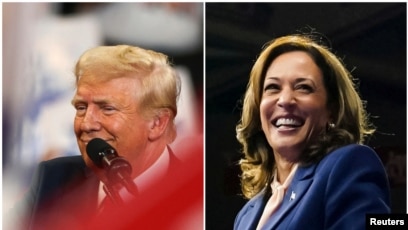Trump dan Kamala