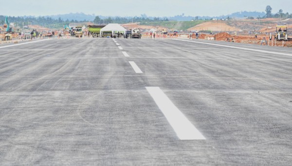 Run way Bandara IKN