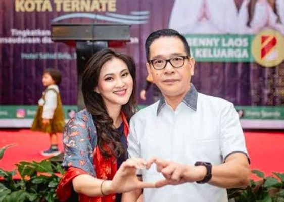 Benny Laos dan Istri