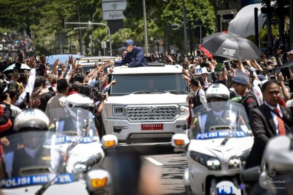 Mobil Presiden Prabowo