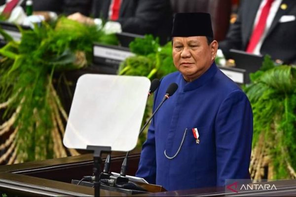 Presiden Prabowo Pidato