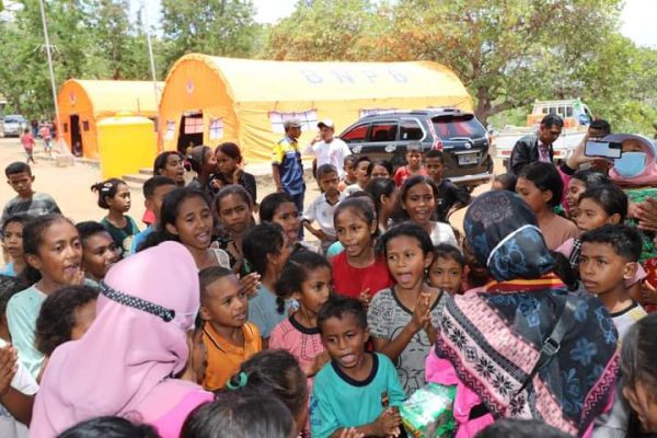 Pengungsi Gunung Lewotobi_1