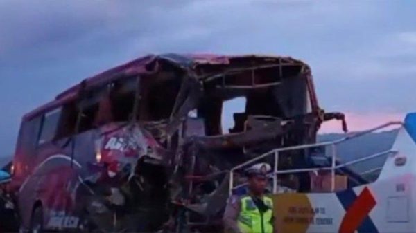 Kecelakaan Bus SMP Bogor